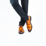 چرم کلاسیک برت بندی عسلی