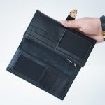 کیف پول چرم مشکی