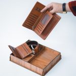 ست کیف چرم  عسلی