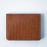 کیف کارتی چرم ساده دوبل