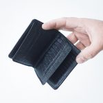 کیف کارتی چرم ساده دوبل