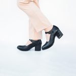 چرم پاشنه 5 سانتی زنانه 